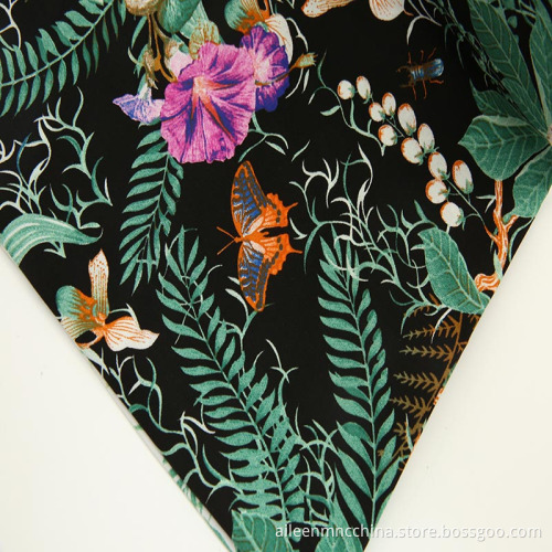 2020 New Print Rayon Spun Viscose Fabric 30/68